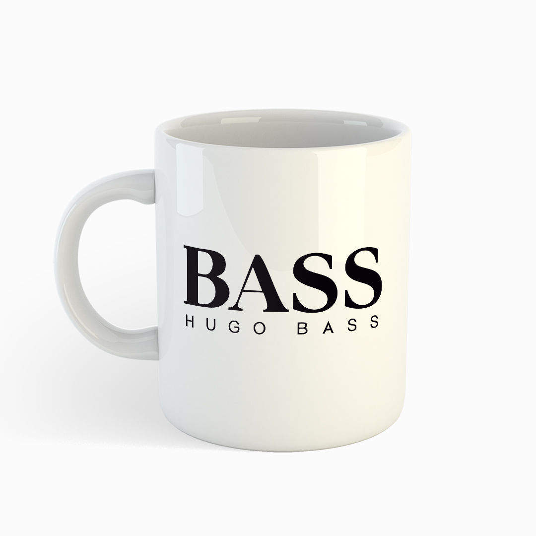 HUGO BASS - Tasse - weiß